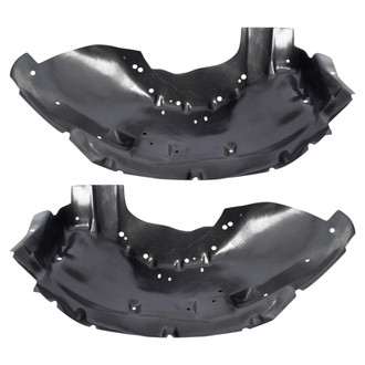 TRQ® - Front Driver and Passenger Side Fender Liner Set