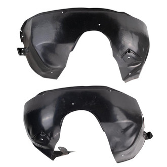 TRQ® - Front Driver and Passenger Side Fender Liner Set