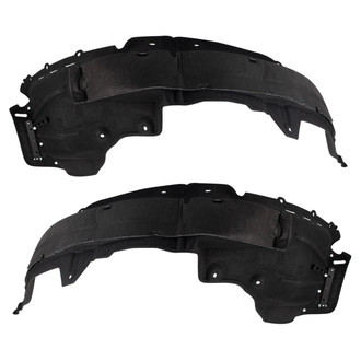 TRQ® - Front Driver and Passenger Side Fender Liner Set