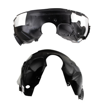 TRQ® - Front Inner Driver and Passenger Side Fender Liner Set
