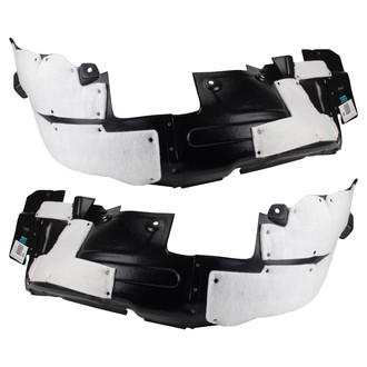 TRQ® - Front Driver and Passenger Side Fender Liner Set
