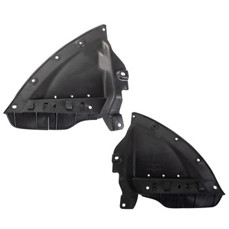 TRQ® - Front Driver and Passenger Side Fender Liner Set