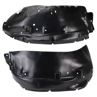 TRQ® - Front Driver and Passenger Side Fender Liner Set