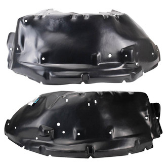 TRQ® - Front Driver and Passenger Side Fender Liner Set