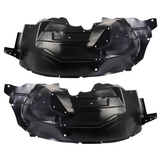 TRQ® BDA15652 - Front Driver and Passenger Side Fender Liner Set