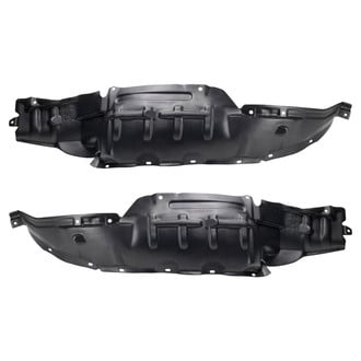 TRQ® - Front Driver and Passenger Side Fender Liner Set