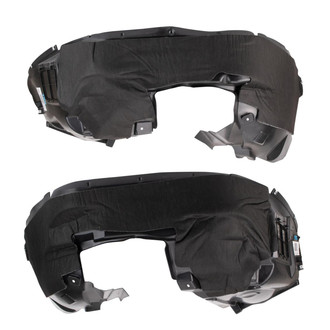 TRQ® - Front Driver and Passenger Side Fender Liner Set