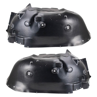 TRQ® - Front Driver and Passenger Side Fender Liner Set
