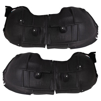 TRQ® - Front Driver and Passenger Side Fender Liner Set