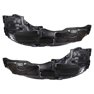 TRQ® - Front Driver and Passenger Side Fender Liner Set