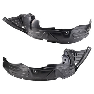 TRQ® - Front Driver and Passenger Side Fender Liner Set