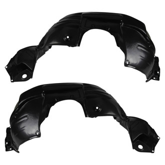TRQ® - Front Driver and Passenger Side Fender Liner Set