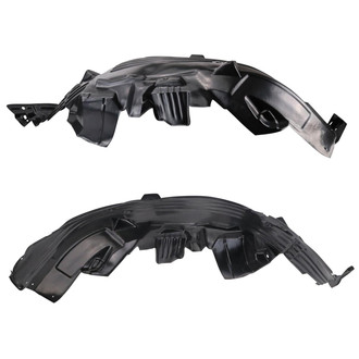 TRQ® - Front Driver and Passenger Side Fender Liner Set