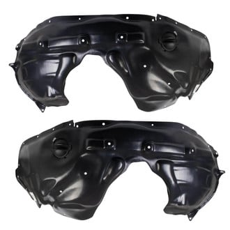 TRQ® - Front Driver and Passenger Side Fender Liner Set
