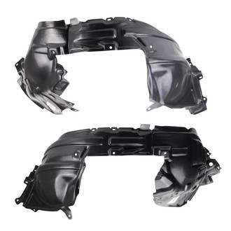 TRQ® - Front Driver and Passenger Side Fender Liner Set