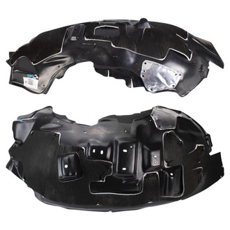TRQ® - Front Driver and Passenger Side Fender Liner Set