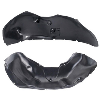 TRQ® - Front Driver and Passenger Side Fender Liner Set