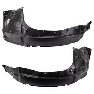 TRQ® - Front Driver and Passenger Side Fender Liner Set