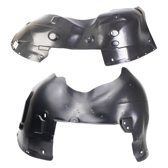 TRQ® - Front Driver and Passenger Side Fender Liner Set