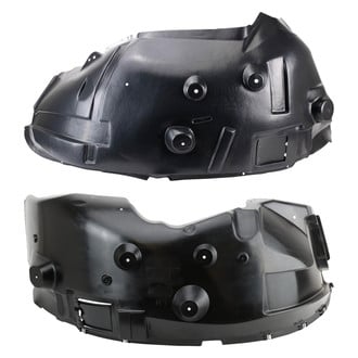 TRQ® - Front Driver and Passenger Side Fender Liner Set