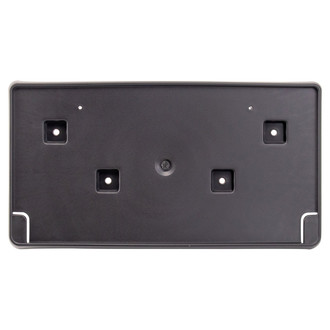 TRQ® - Black Front License Plate Bracket