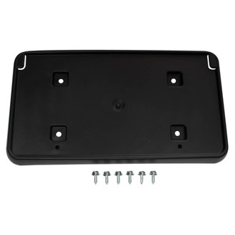 TRQ® - Black Front License Plate Bracket