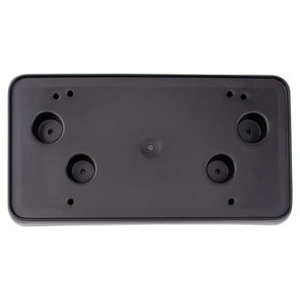 TRQ® - Black Front License Plate Bracket