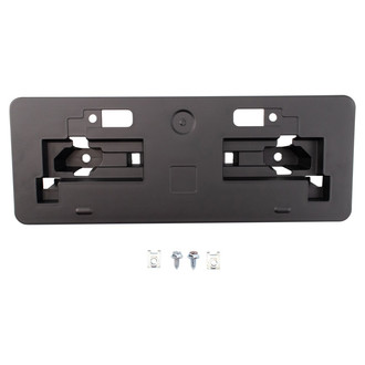 TRQ® - Black Front License Plate Bracket