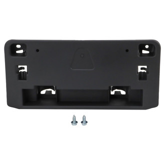 TRQ® - Black Front License Plate Bracket