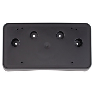 TRQ® - Black Front License Plate Bracket