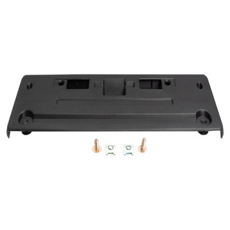TRQ® - Black Front License Plate Bracket