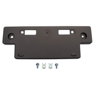 TRQ® - Black Front License Plate Bracket