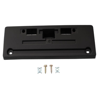 TRQ® - Black Front License Plate Bracket