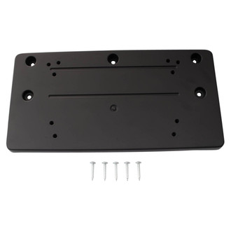 TRQ® - Black Front License Plate Bracket