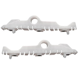 TRQ® - Front Driver and Passenger Side Bumper Guide Set