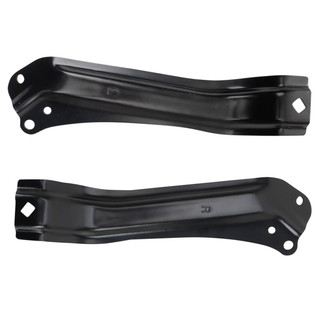 TRQ® - Front Driver and Passenger Side Bumper Support Bracket Set