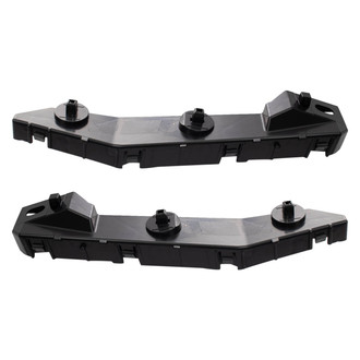 TRQ® - Front Driver and Passenger Side Bumper Cover Bracket Set