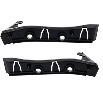 TRQ® - Front Outer Driver and Passenger Side Bumper Cover Support Set