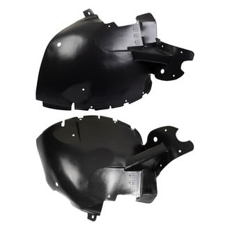 TRQ® - Front Forward Driver and Passenger Side Fender Liner Set