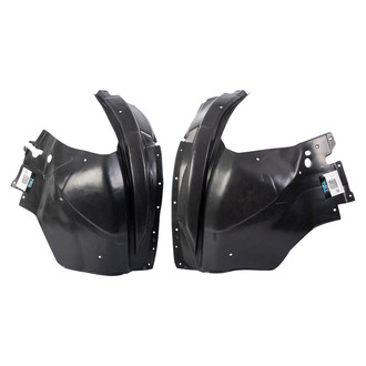 TRQ® - Front Rearward Driver and Passenger Side Fender Liner Set