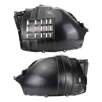 TRQ® - Front Forward Driver and Passenger Side Fender Liner Set