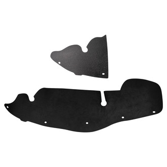 TRQ® - Front Driver and Passenger Side Fender Splash Shield Set