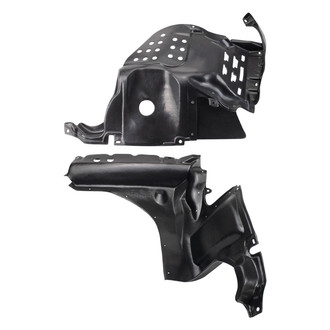 TRQ® - Front Driver and Passenger Side Engine Splash Shield
