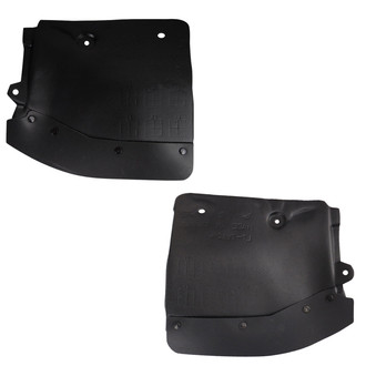 TRQ® - Front Upper Driver and Passenger Side Fender Splash Shield Set