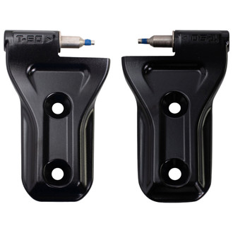TRQ® - Front or Rear Lower Driver and Passenger Side Door Hinge Set