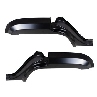 TRQ® - Driver and Passenger Side Wheel Arch Molding Set