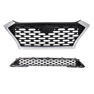 TRQ® - Upper and Lower Grille Set