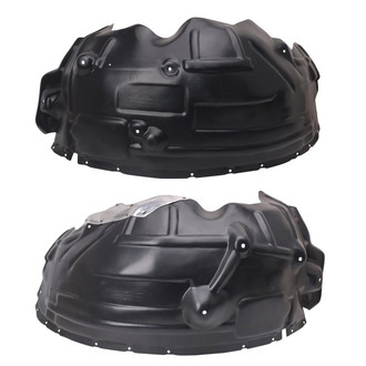 TRQ® - Front Driver and Passenger Side Fender Liner Set