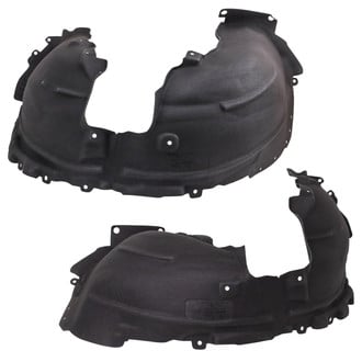 TRQ® BDA25037 - Front Driver and Passenger Side Fender Liner Set
