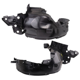 TRQ® - Front Driver and Passenger Side Fender Liner Set